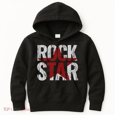Rock And Roll Star Kids Hoodie