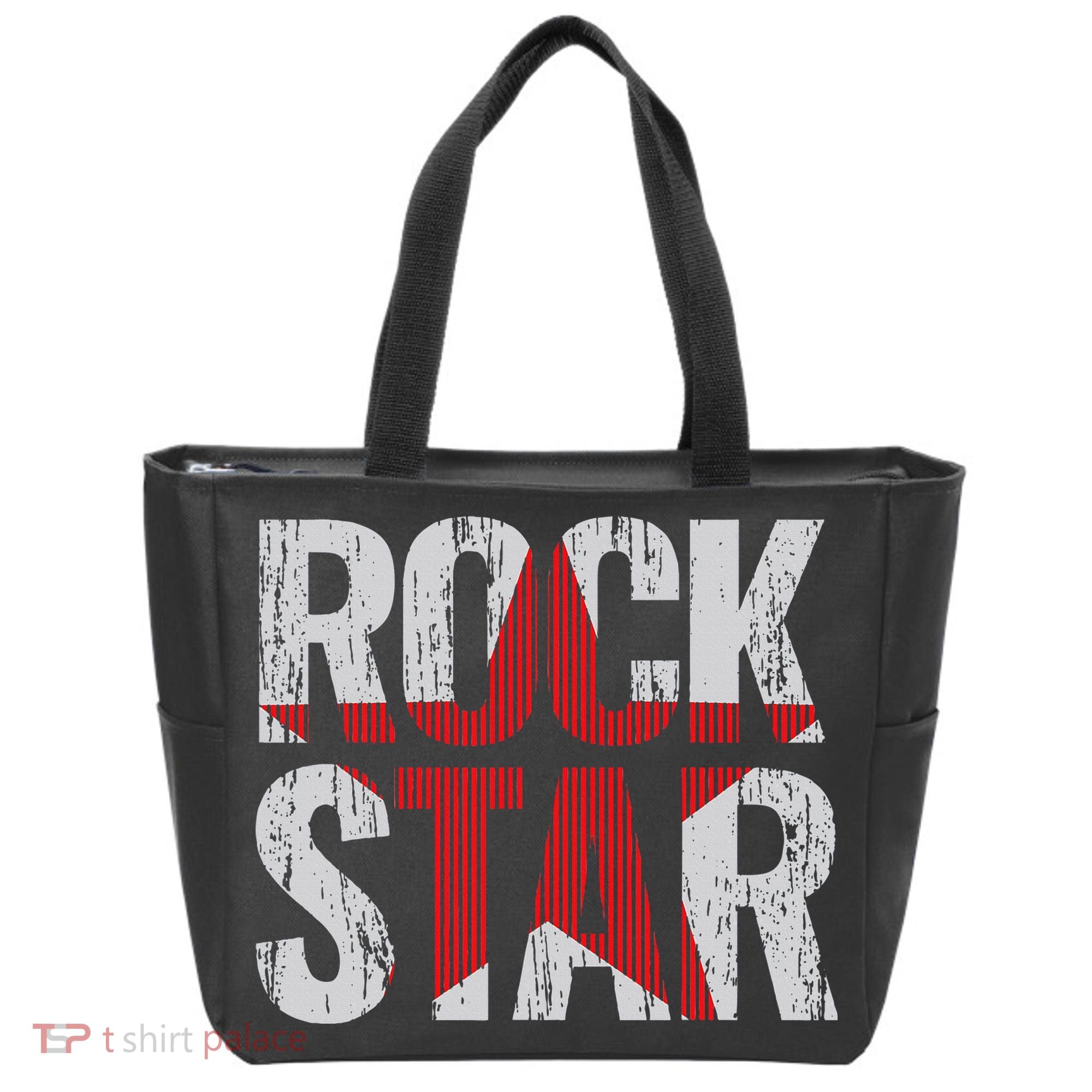 Rock And Roll Star Tote Bag