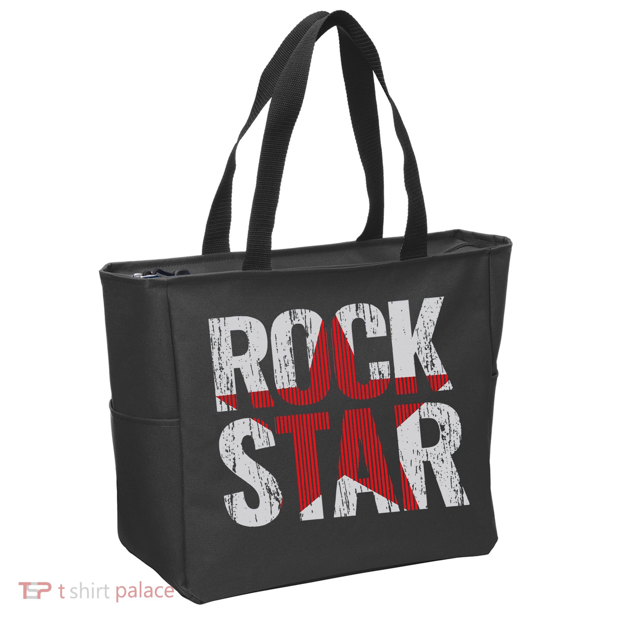 Rock And Roll Star Tote Bag