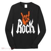 Rock And Roll Rock Music Rock Music Lover Long Sleeve Shirt thumb 0