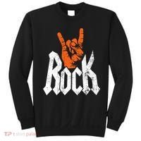 Rock And Roll Rock Music Rock Music Lover Sweatshirt thumb 0