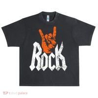 Rock And Roll Rock Music Rock Music Lover Urban Oversized Heavyweight T-Shirt thumb 0
