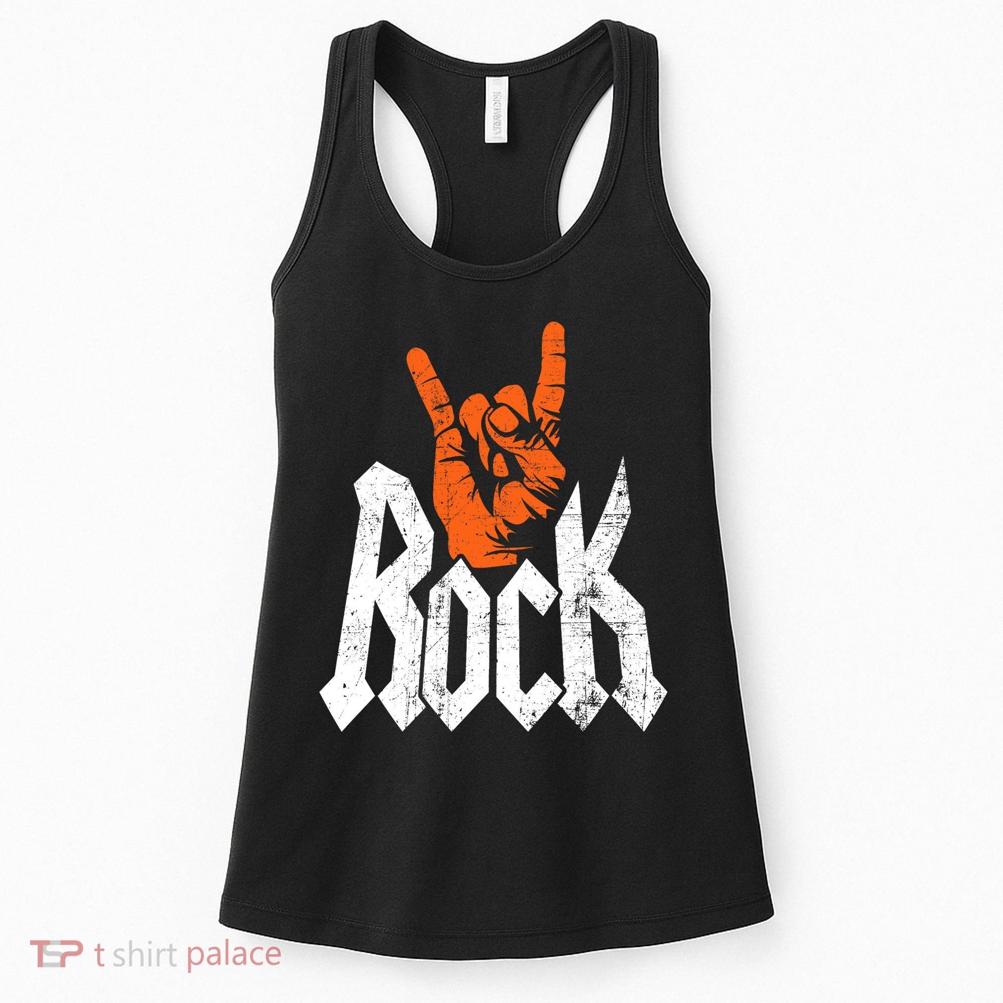 Rock And Roll Rock Music Rock Music Lover Women's Tank Top