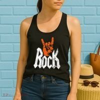Rock And Roll Rock Music Rock Music Lover Women's Tank Top thumb 2