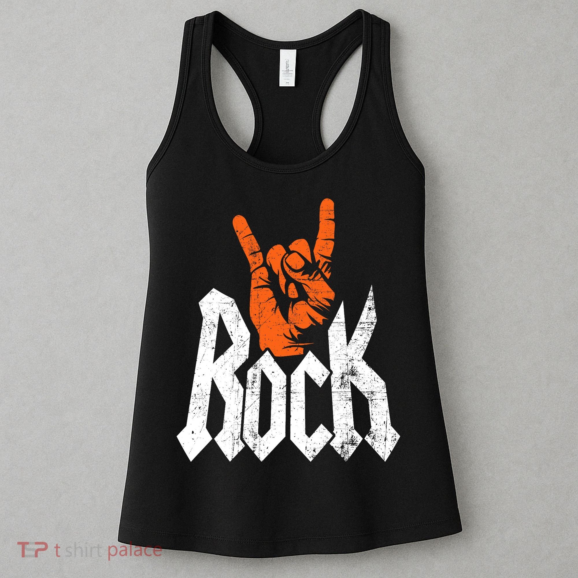 Rock And Roll Rock Music Rock Music Lover Women's Tank Top