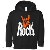 Rock And Roll Rock Music Rock Music Lover Toddler Hoodie thumb 0