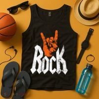 Rock And Roll Rock Music Rock Music Lover Tank Top thumb 4