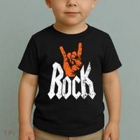 Rock And Roll Rock Music Rock Music Lover Toddler T-Shirt thumb 2
