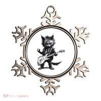 Rock And Roll Cat Guitar Ornament thumb 0