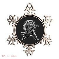 Rock And Roll Cat Playing Guitar Ornament thumb 0