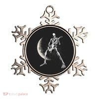 Rock And Roll Skeleton Moon Guitar Ornament thumb 0