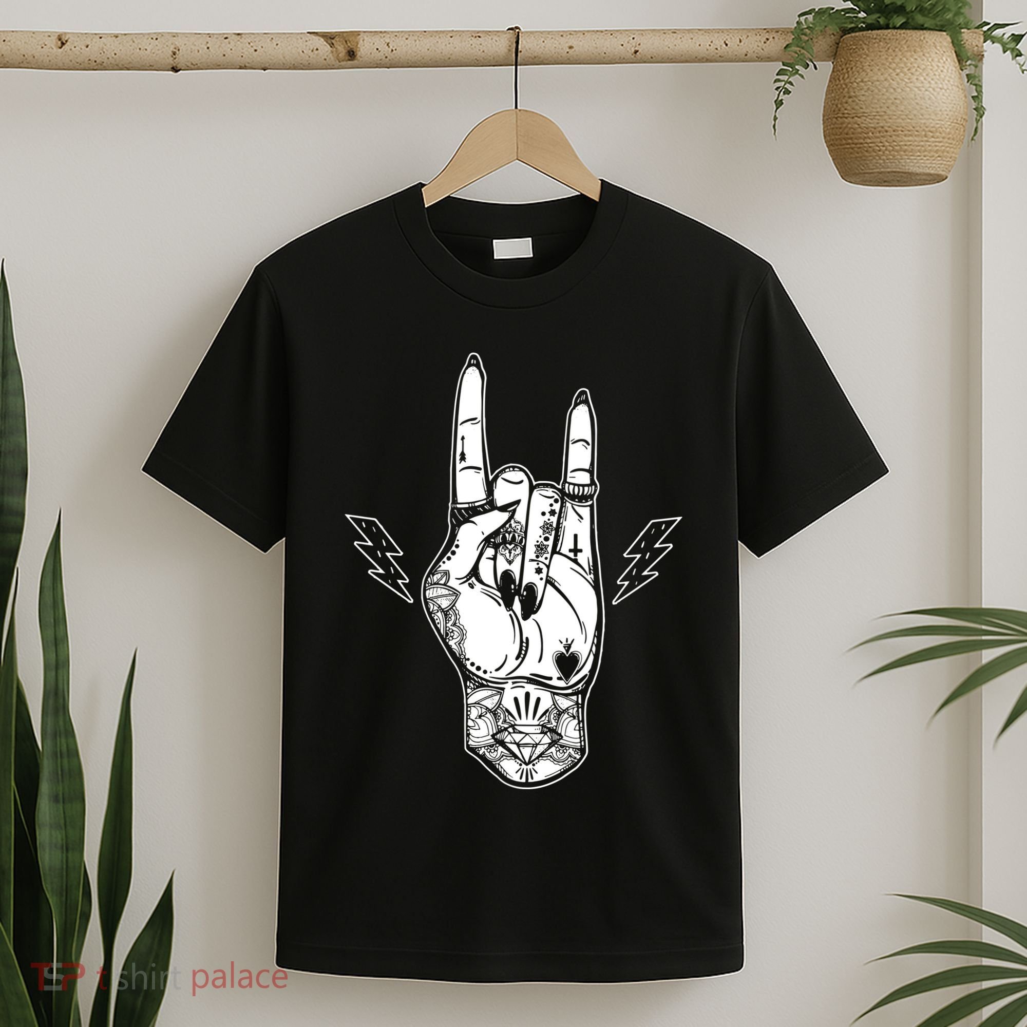 Rock And Roll Festival Art Tattoo T-Shirt