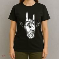 Rock And Roll Festival Art Tattoo T-Shirt thumb 4