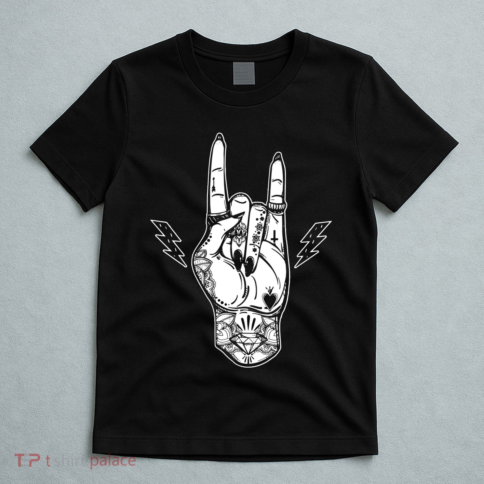 Rock And Roll Festival Art Tattoo T-Shirt