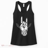 Rock And Roll Festival Art Tattoo Women's Tank Top thumb 0