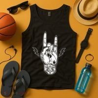 Rock And Roll Festival Art Tattoo Tank Top thumb 4