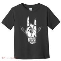 Rock And Roll Festival Art Tattoo Toddler T-Shirt thumb 0