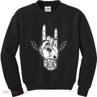Rock And Roll Festival Art Tattoo Kids Sweatshirt thumb 0