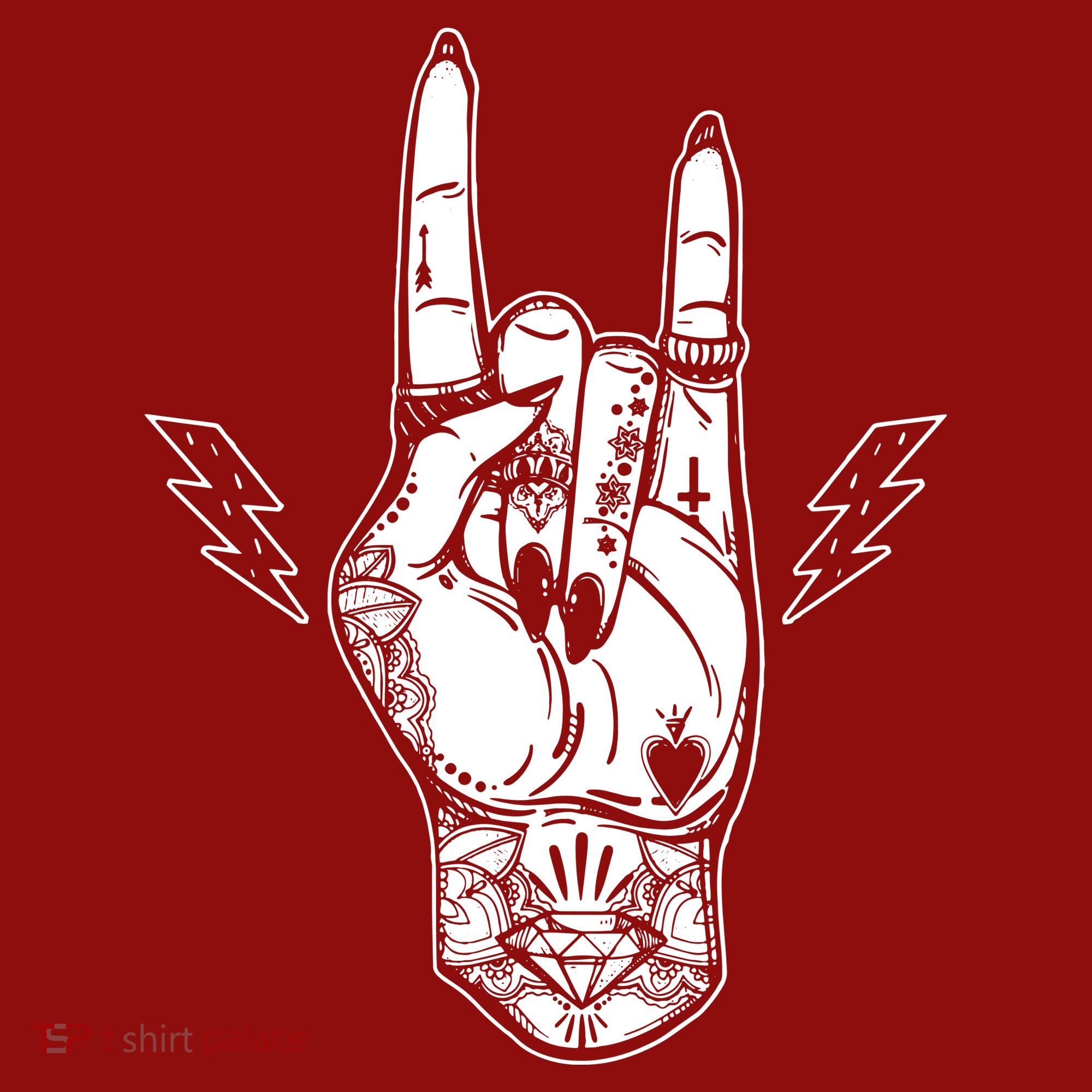 Rock And Roll Festival Art Tattoo Long Sleeve Shirt