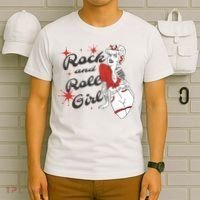 Rock And Roll Girl Vintage T-Shirt thumb 6