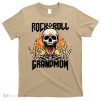 Rock And Roll Grandmom Vintage Retro Rock&Roll Rock Concert T-Shirt thumb 0