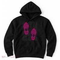 Rise And Run Pink Print Hoodie thumb 0