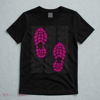 Rise And Run Pink Print T-Shirt thumb 5
