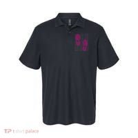 Rise And Run Pink Print Polo thumb 0