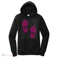 Rise And Run Pink Print Women's Hoodie thumb 0