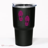 Rise And Run Pink Print Tumbler thumb 0