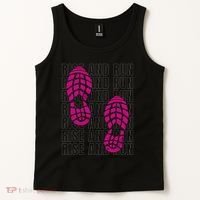 Rise And Run Pink Print Tank Top thumb 2