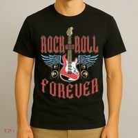 Rock And Roll Guitar Vintage Rock Music T-Shirt thumb 3
