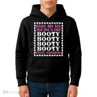 Roses Are Red True Love Is Rare Booty Rockin' Everywhere Kids Hoodie thumb 4