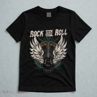 Rock And Roll Guitar Vintage Rock Music T-Shirt thumb 5