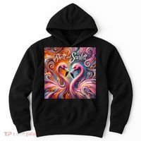 Rhett And Scarlett Flamingos Key West Butterfly Love Hoodie thumb 0