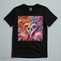 Rhett And Scarlett Flamingos Key West Butterfly Love T-Shirt thumb 5