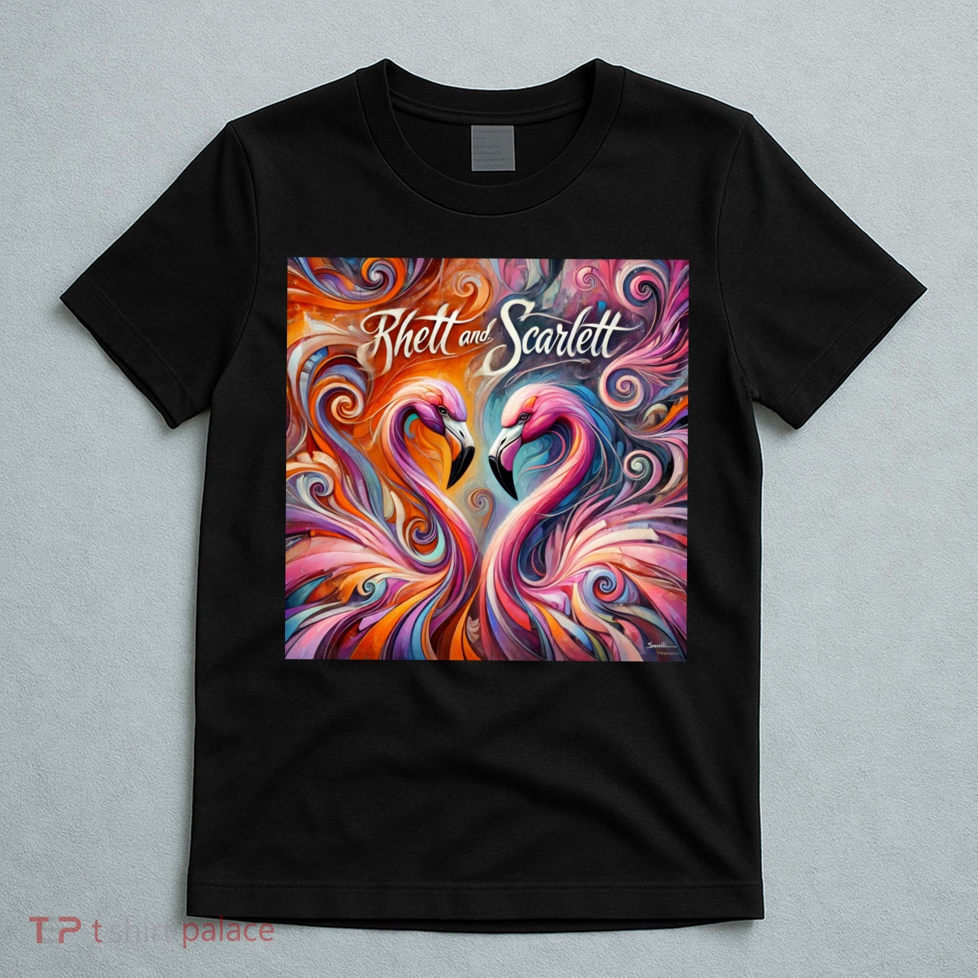 Rhett And Scarlett Flamingos Key West Butterfly Love T-Shirt