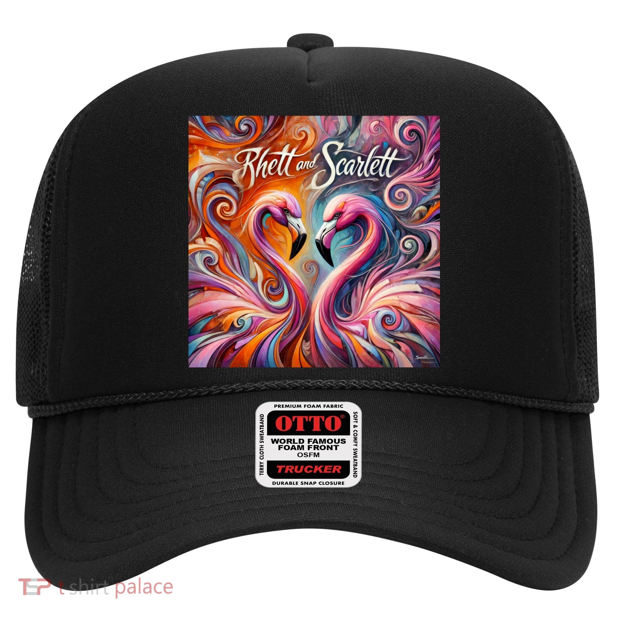 Rhett And Scarlett Flamingos Key West Butterfly Love Hat