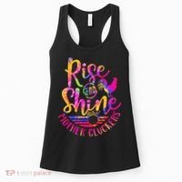 Rise and Shine Mother Cluckers Chicken World Farm Animals Women's Tank Top thumb 0