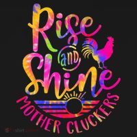 Rise and Shine Mother Cluckers Chicken World Farm Animals Women's Tank Top thumb 5