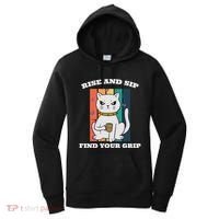 Rise And Sip Find Your Grip Funny Caffeine Coffee Women's Hoodie thumb 0
