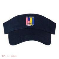 Real Americans Support Democracy Pro Ukraine Anti War Peace Visor thumb 0