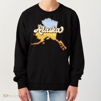 Retro Alaska State Logo Women's Sweatshirt thumb 0
