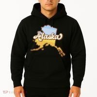 Retro Alaska State Logo Hoodie thumb 2
