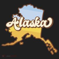 Retro Alaska State Logo Beanie thumb 2