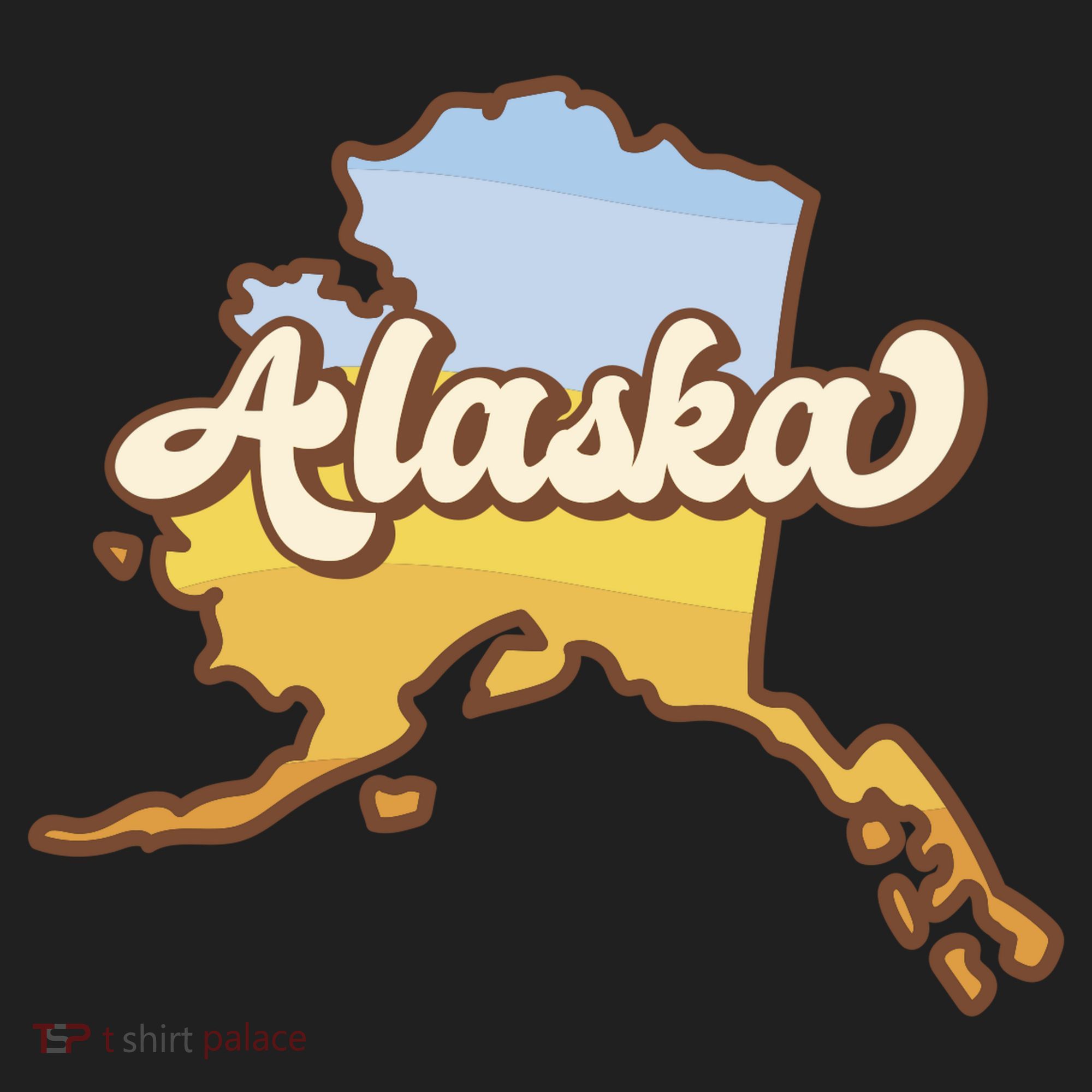 Retro Alaska State Logo Beanie