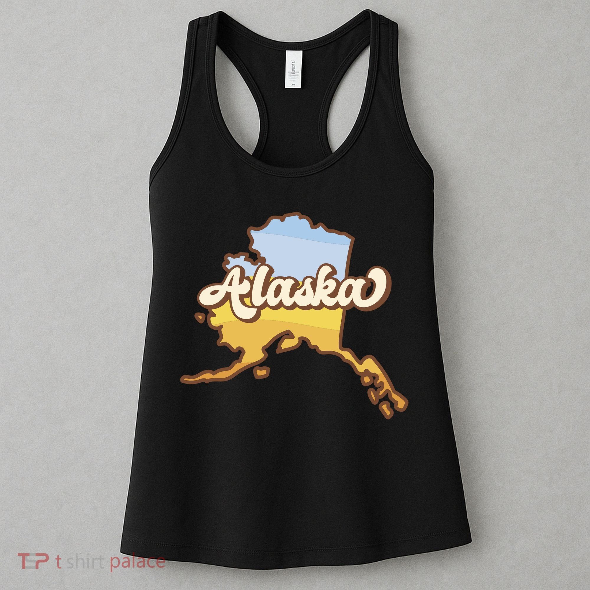 Retro Alaska State Logo Women's Tank Top