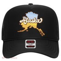 Retro Alaska State Logo Hat thumb 0