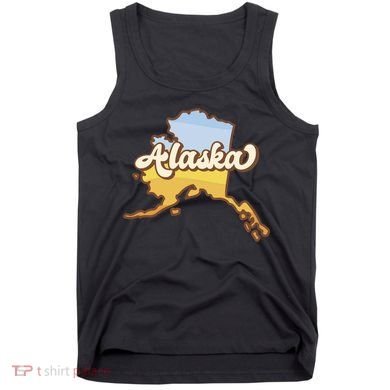 Retro Alaska State Logo Tank Top