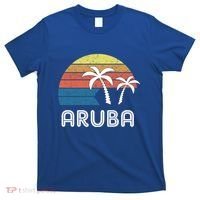 Retro Aruba Souvenir Cool Gift Ruba Vacationers Gift T-Shirt thumb 0